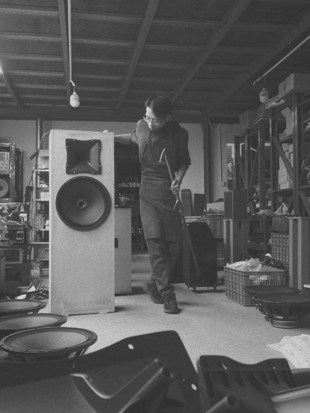 “在喇叭堆裏”